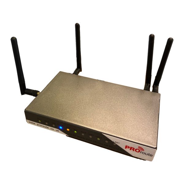 Proroute H820 WRT 4G Router with 4 x LAN, 1 x WAN and WiFi Industrial